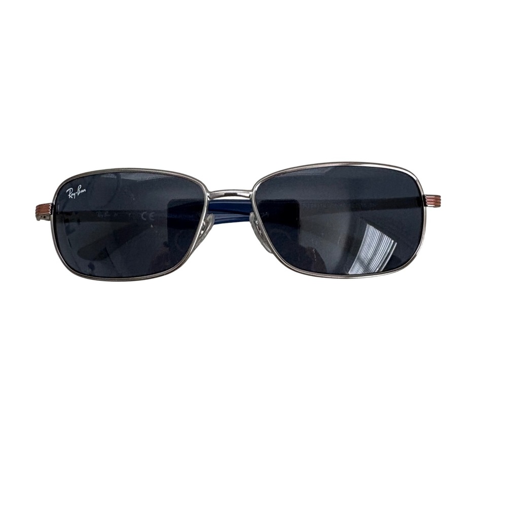Ray-Ban Junior RJ9531S 200/80 Gunmetal Blue Rectangle Sunglasses 52-13-125